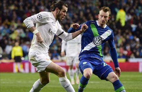 Bale Real Madrid vs Wolfsburg